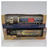 ASSORTED ERTL TRACTOR TRAILERS BANKS