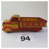 MARX LUMAR TIN DUMP TRUCK