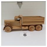 WOODEN KENWORTH DUMP TRUCK