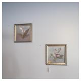 2 FLOWER PRINTS
