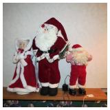 3 CHRISTMAS FIGURES
