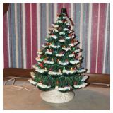 LARGE CERAMIC CHRISTMAS TREE