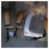 SHOE STRETCHERS & GARMET BAGS