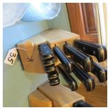 HENCKELS INTERNATIONAL EVERSHARP KNIFE SET