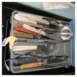 MISC KITCHEN UTENSILS & KNIVES