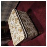 SEWING STOOL W/ CONTENTS