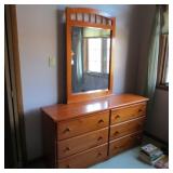 DRESSER W/ MIRROR