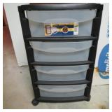 5 DRAWER PLASTIC ORGANIZER