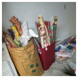 3 CONTAINERS OF WRAPPING PAPER