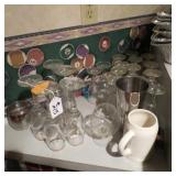 ASSORTED GLASSWARE