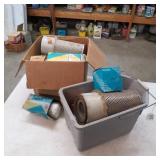 ASSORTED FILTERS & LIGHT BULBS