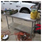 AERO MANUFACTURING STAINLESS WORK TABLE