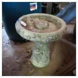 CONCRETE BIRD BATH