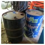 (2) 55 GALLON BARRELS
