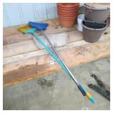 BROOMS AND DUST PAN
