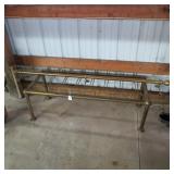 BRASS GLASS HOLDER AND FOOT REST