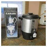 SILVER PLATED CARAFE & COFFEE POT