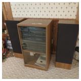 STEREO CABINET WITH SPEAKERS