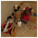 ASSORTED SNOWMEN AND OTHER DECOR