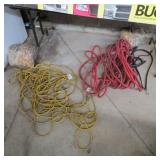 ASSORTED AIRHOSE & BUNGEE STRAPS