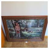 2002 "GIFTS OF THE MEADOW" CANVAS PRINT JACK PALUH