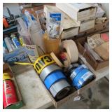 ASSORTED TAPES & ZIP TIES
