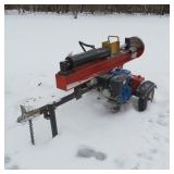 BRAVE COMMERCIAL 34TON TOWABLE LOG SPLITTER