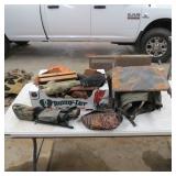 FLAT OF MISC. HUNTING ACCESSORIES