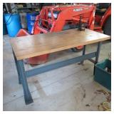 MAPLE TOP SHOP TABLE