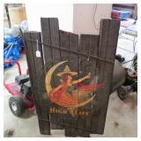 MILLER HIGH LIFE POSTER