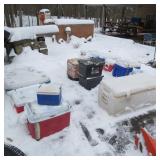 LARGE ASSORTMENT OF COOLERS