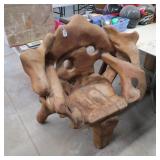 HAND CARVED CHAIR