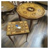 ORNATE TABLE & ITALY MUSIC BOX