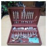 1881 ROGERS ONEIDA FLATWARE SET W/ .925 SNUFFER