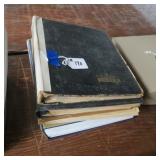 THREE BINDERS OF ASSORTED STAMPS