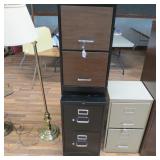 TWO FILING CABINETS