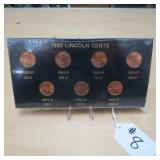 1982 LINCOLN CENTS