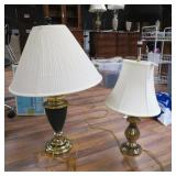 TWO TABLE LAMPS