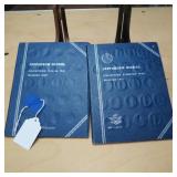 TWO JEFFERSON NICKEL BOOKS - BOOK #1 & #2