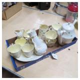 BELLEEK IRELAND CLOVER FINE CHINA SET