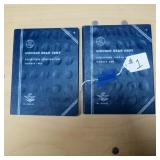 TWO LINCOLN HEAD CENT BOOKS - BOOK #1 & #2