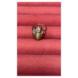 10K GOLD RING W/ STONES 3.9 GRAMS