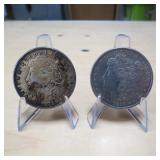 1883 SILVER MORGAN & 1921 SILVER PEACE DOLLARS