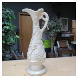 LARGE CERAMIC PITCHER 26.5" TALL