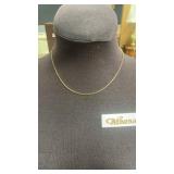 14K GOLD NECKLACE 2.2 GRAMS