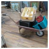WHEELBARROW W/ CONTENTS