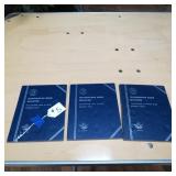 THREE WASHINGTON HEAD QUARTER BOOKS