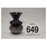 SMALL VASE W/ HANDLES - SIGNATURE DRIP