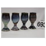 FOUR WATER GOBLETS - SIGNATURE DRIP