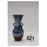 TRUMPET VASE W/ HANDLES - SIGNATURE DRIP